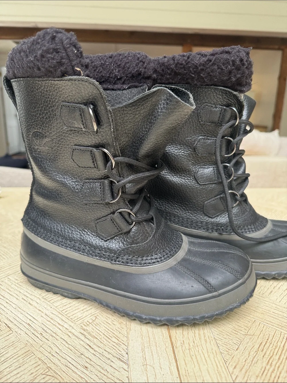 Limited Edition Sorel Insulated Lace-Up Winter Boots